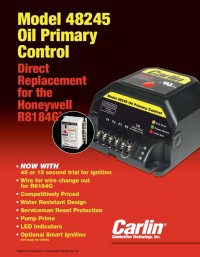 48245 Oil Primary Control Sales Sheet<br /><br />