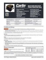 60200 5-Wire/Limit Powered Oil Primary Control Data Sheet<br /><br />
