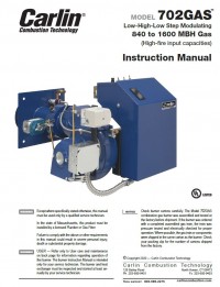 702GAS Instruction Manual